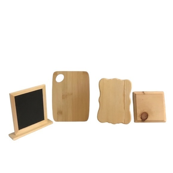 NSF Other - NWT‎ Craft Wood  4 Piece Plaques